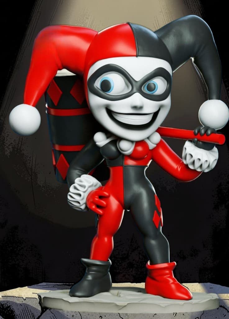 Arlequina Chibi — recorte produto