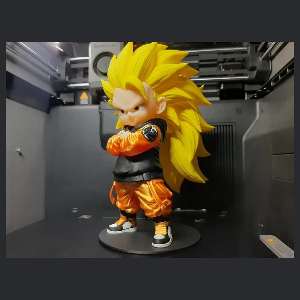 Chibi Goku SSJ3 — Streetwear