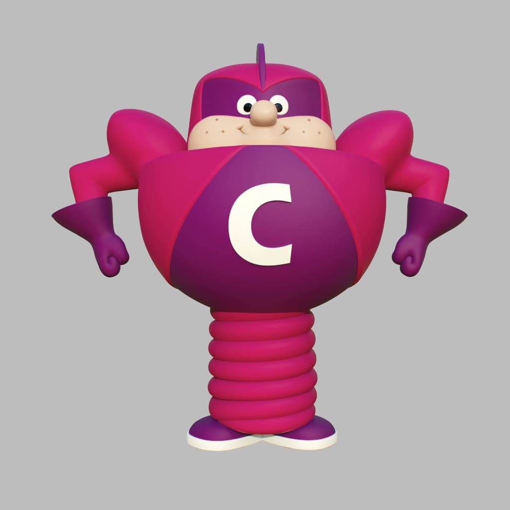 Chibi Homem-Mola — solo