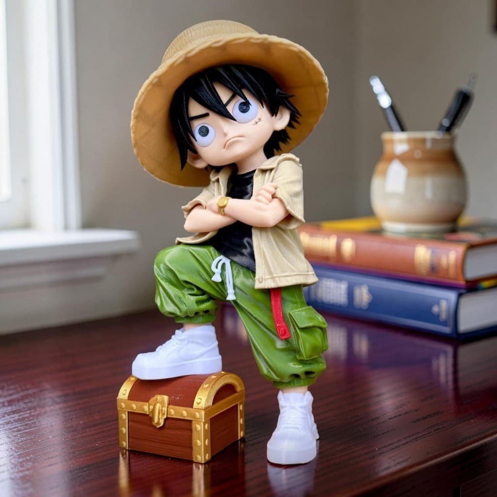 Chibi Luffy Urban — mesa