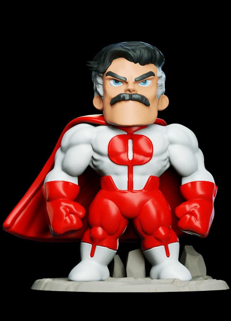 Omni-Man Chibi — recorte produto