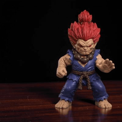 Akuma Street Fighter — pose de combate