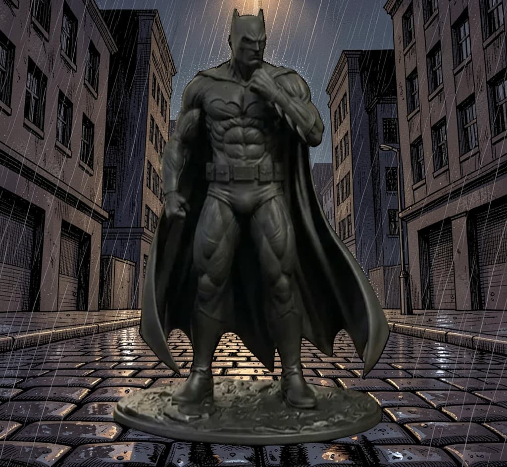 Batman Dark Knight — recorte produto Gotham