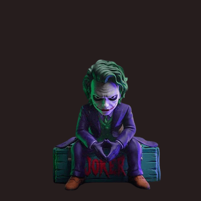 Coringa The Dark Knight — caixote JOKER