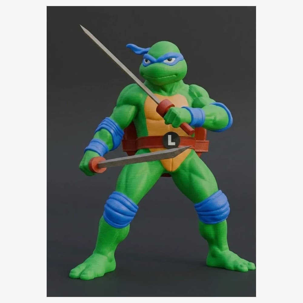 Leonardo TMNT — impressão 3D