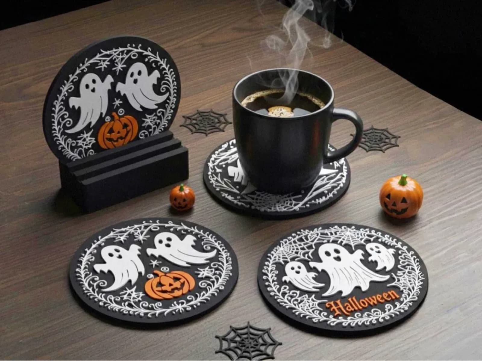 Kit porta-copos Halloween — lifestyle