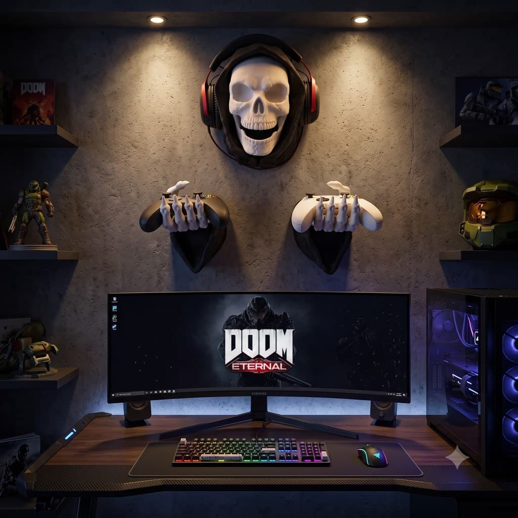 Kit caveira — no setup